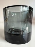 Iittala Kivi Glas Kandelaar Grey Grijs Harmaa 80 mm, Huis en Inrichting, Woonaccessoires | Kandelaars en Kaarsen, Ophalen of Verzenden