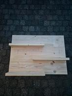 Steigerhouten wandpaneel met 3 planken, Ophalen, Nieuw