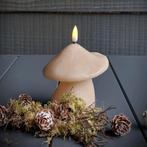 Led paddenstoel beige, 12.5 cm., Overige materialen, Grijs, Nieuw, Ophalen of Verzenden