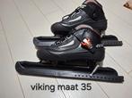 Viking maat 35 geslepen, Sport en Fitness, Schaatsen, Viking, Combinoren, Ophalen of Verzenden, Zo goed als nieuw