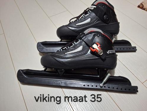 Viking maat 35 geslepen, Sport en Fitness, Schaatsen, Zo goed als nieuw, Combinoren, Viking, Ophalen of Verzenden