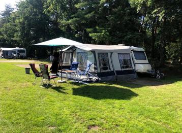  Caravan 1000 kg! 5-7 pers/incl seizoenplek/ voortent  beschikbaar voor biedingen
