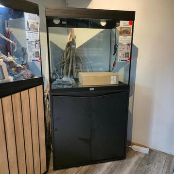 Aquatlantis Volga 120 Aquarium Zwart beschikbaar voor biedingen