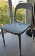 10 x Ikea Urban  tuin of binnen stoelen wit!, Ophalen of Verzenden, Zo goed als nieuw, Wit, Vijf, Zes of meer stoelen