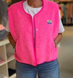 American vintage gilet teddy roze maat m nieuw, Kleding | Dames, Bodywarmers, Ophalen of Verzenden, Nieuw, Maat 38/40 (M), Roze
