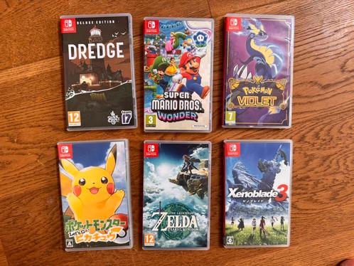 6x Nintendo Switch games – in zeer goede staat, Spelcomputers en Games, Games | Nintendo Switch, Zo goed als nieuw, 3 spelers of meer
