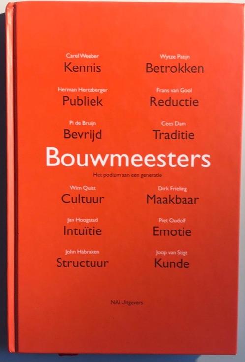 Bouwmeesters, Boeken, Kunst en Cultuur | Architectuur, Zo goed als nieuw, Ophalen of Verzenden