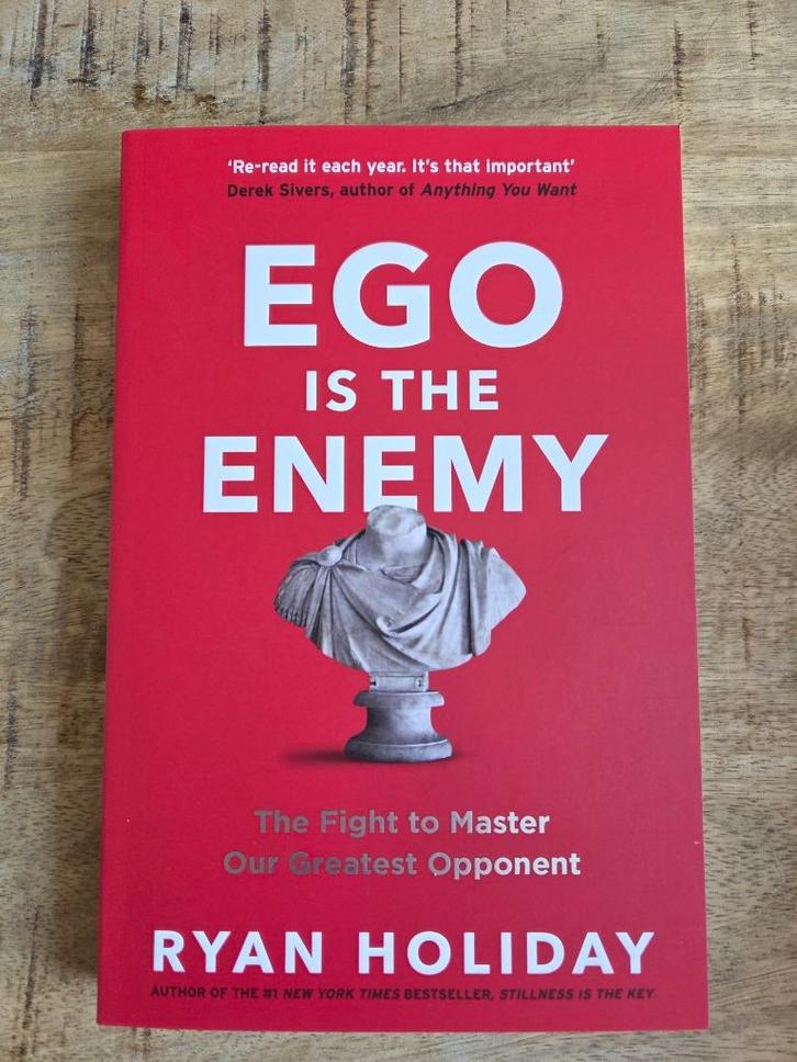 Ego is the Enemy (Ryan Holiday) Nieuw & Nooit gelezen, Boeken, Advies, Hulp en Training, Nieuw, Ophalen of Verzenden