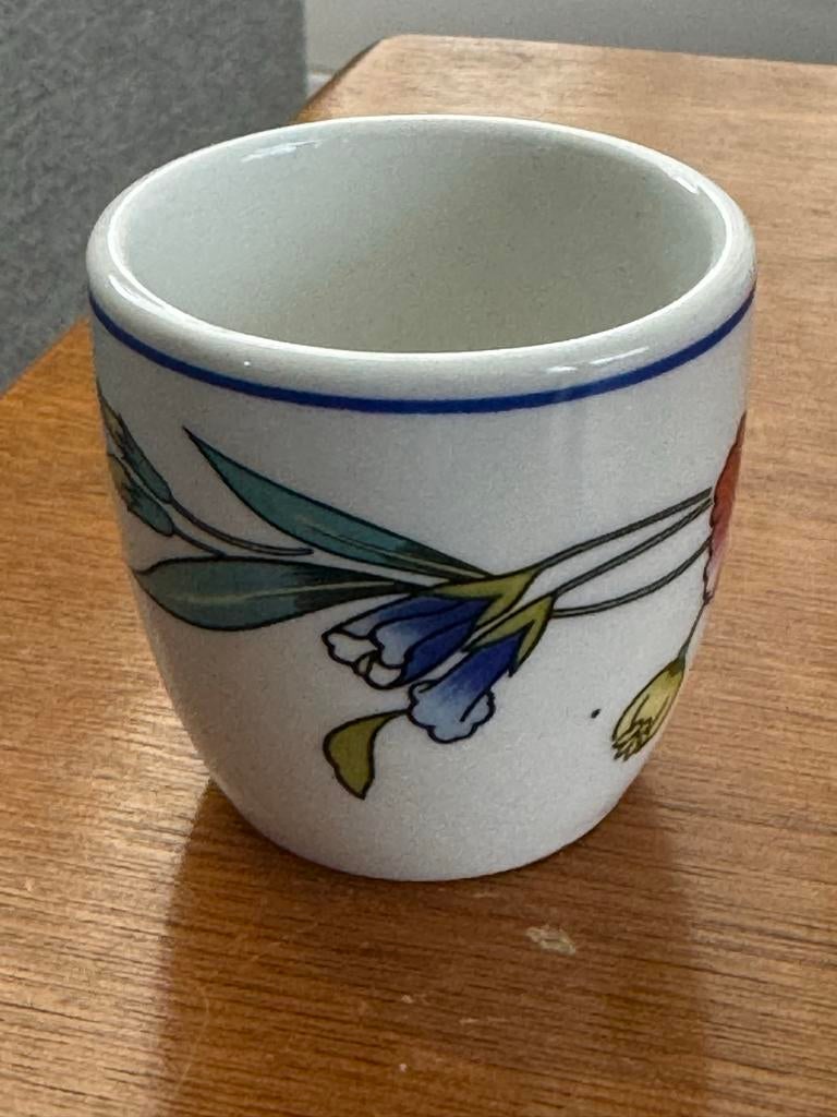 Vintage Jaren 80 Wood & Sons Alpine Meadow Eierdopje, Ophalen of Verzenden