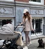 Kinderwagen + Buggyzitje, Gebruikt, Verstelbare duwstang, Ophalen, Kinderwagen