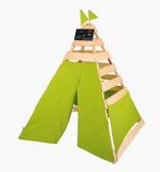 Houten Speeltent met Groene Bekleding (nieuw), Ophalen of Verzenden, Nieuw