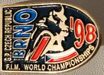 TT Assen, pin Tsjechië Brno 1998, Ophalen, Gebruikt, Sport, Speldje of Pin