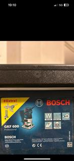 Bosch GKF 600 Professional - Gebruikt, Ophalen of Verzenden, Gebruikt, Elektrisch, Bovenfrees