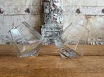 Whisky glazen set - diamant vorm - 2 stuks, Verzamelen, Glas en Borrelglaasjes, Ophalen of Verzenden, Overige typen