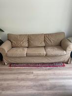 Gratis Ikea Ektorp 3zits beige, Huis en Inrichting, Banken | Bankstellen, Ophalen, Gebruikt, Driepersoons, Rechte bank