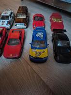 Peugeot + Ferrari + Ford + Lamborgini 1:24, Hobby en Vrije tijd, Modelauto's | 1:24, Ophalen of Verzenden, Gebruikt, Bburago