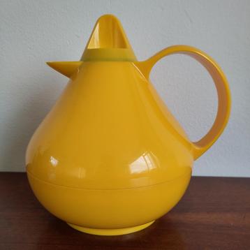 Superleuke retro TCM thermoskan geel  beschikbaar voor biedingen