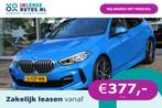 BMW 1-serie 118i Corporate High Executive M-PAKKET PANO-DAK!, 65 €/maand, Gebruikt, Blauw, Bedrijf