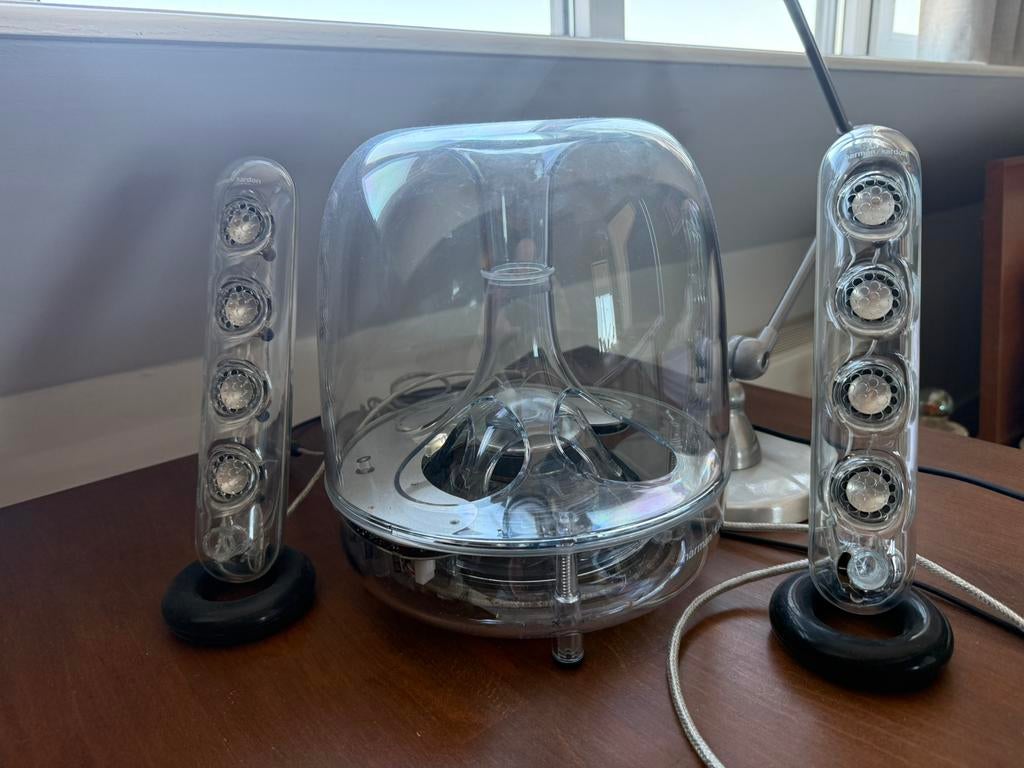 Harman Kardon soundsticks 3 speakers apple pc computer, Ophalen, Zo goed als nieuw, Audiokanaal 2.1