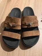 Hermes slippers/sandalen maat 45, Slippers, Bruin, Nieuw, Ophalen of Verzenden