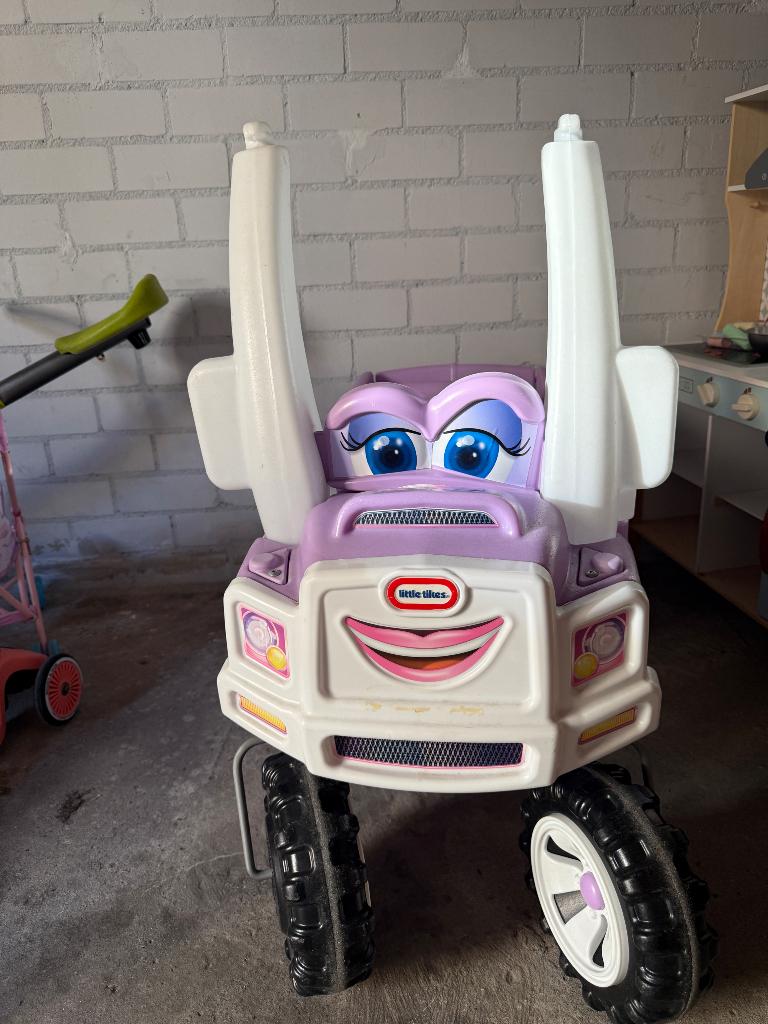 Little tikes princess truck BIEDEN VANAF €30, Ophalen, Gebruikt