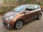 Hyundai i10 1.2 64KW 5 DRS AUT 2015 Bruin, Euro 5, Leder en Stof, Particulier, I10