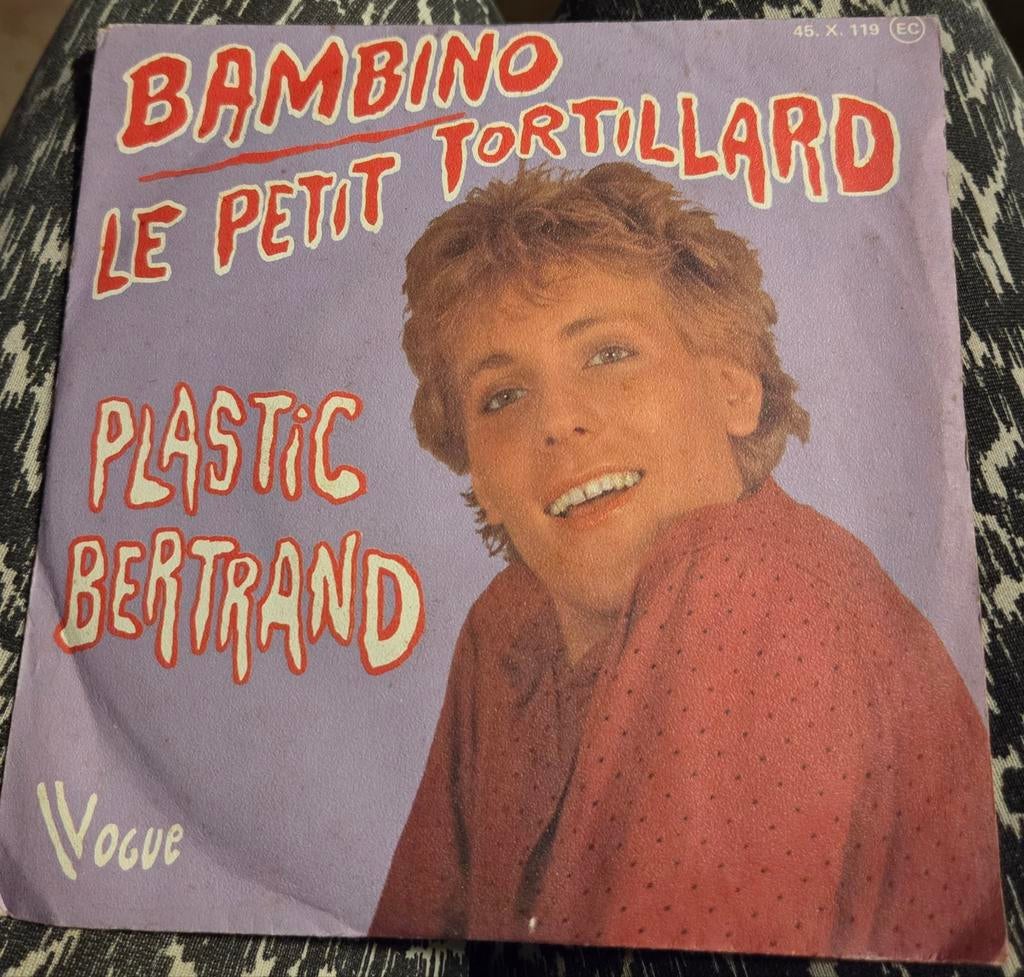 Plastic Bertrand  Bambino  / Le Petit Tortillard  (7" Vinyl), Cd's en Dvd's, Vinyl Singles, Ophalen of Verzenden, 7 inch, Single