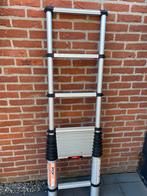 Telescopische ladder 3.8m - Profix Telesteps, Gebruikt, Ophalen of Verzenden, Ladder, Opvouwbaar of Inschuifbaar