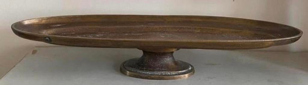 Grote metalen schaal-  73,5 cm, Ophalen, Zo goed als nieuw