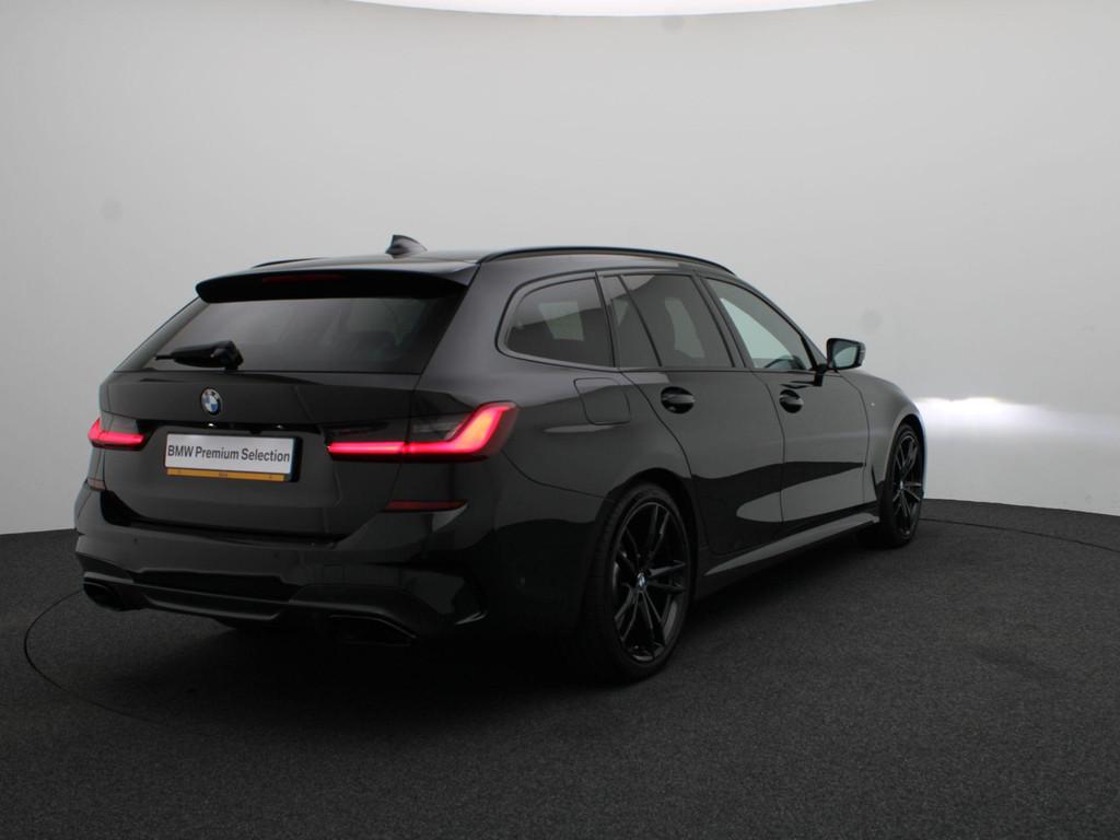 BMW 3 Serie Touring M340i xDrive High Executive | Stuurwielr, Auto's, Automaat, Stof, Met garantie (alle), Zwart