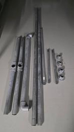 Aluminium Steigerbuizen en Koppelingen, Doe-het-zelf en Verbouw, Steigers, Ophalen, Gebruikt, Overige typen, Minder dan 2 meter