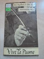 075) ORIGINELE RECLAME PENNENBOEKJE VIVE LA PLUME, Ophalen of Verzenden, Gebruikt, Overige typen