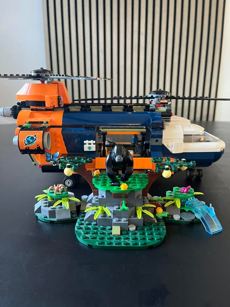 lego expeditie helikopter  met jungel, Ophalen, Nieuw, Overige merken