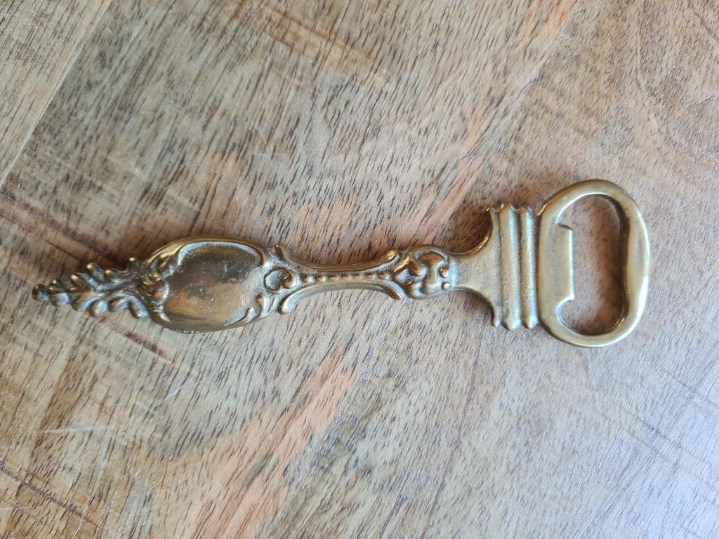 Vintage Koperen Flesopener - Decoratief en Functioneel, Antiek en Kunst, Ophalen of Verzenden