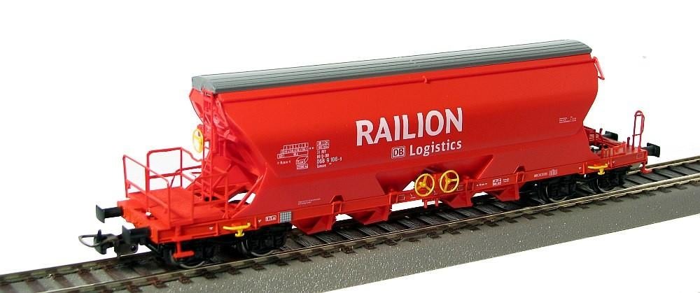 Piko H0 54633 Railion Tanoos zelflosser | Nieuw 2 stuks, Gelijkstroom, Nieuw, Wagon, Piko