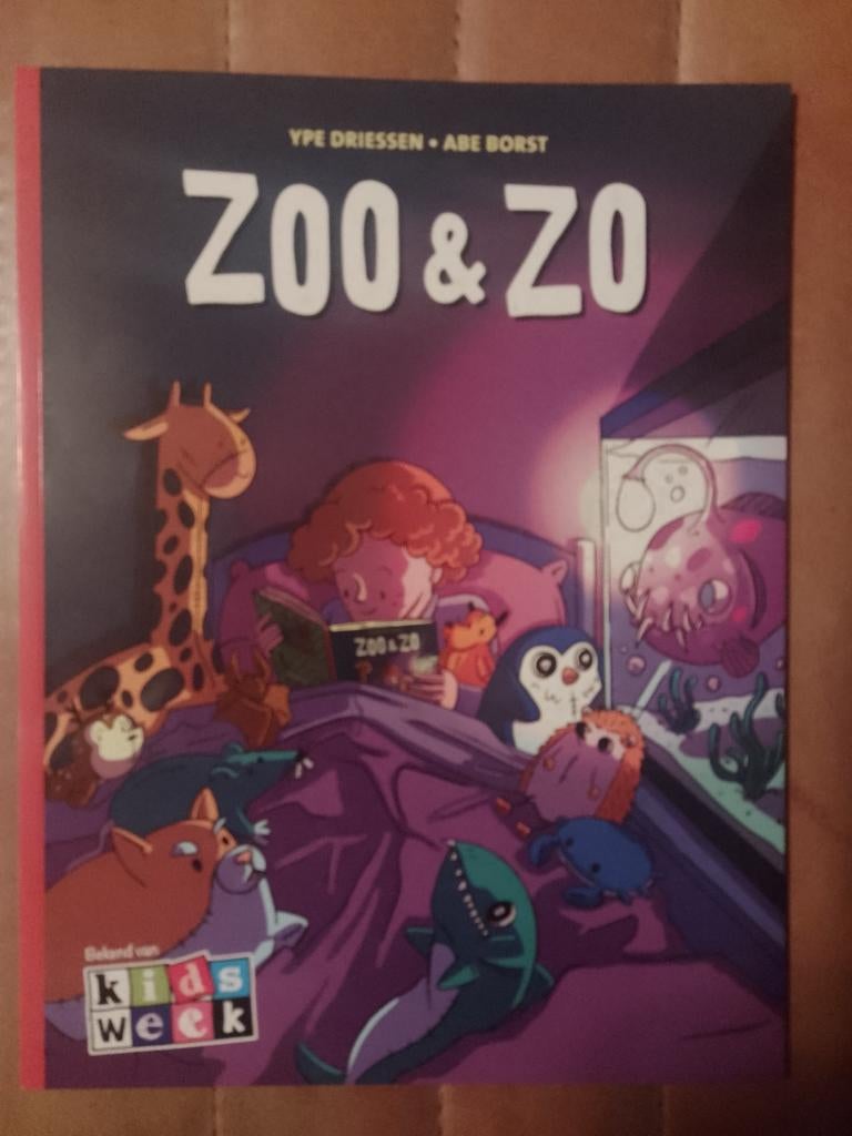 Zoo & Zo 2 - Ype Driessen / Abe Borst gesigneerde versie., Eén stripboek, Ophalen of Verzenden, Gelezen