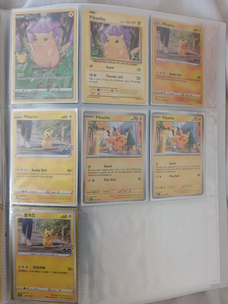 Pikachu Pokémon kaarten, Ophalen of Verzenden