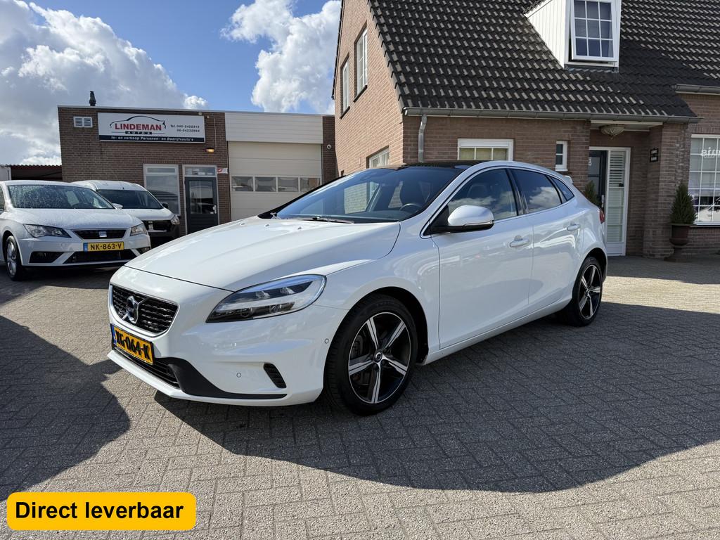 Volvo V40 1.5 T3 Polar+ Sport Aut. R-Design Panoramadak Org., Auto's, Volvo, 4 cilinders, 700 kg, Wit, Origineel Nederlands