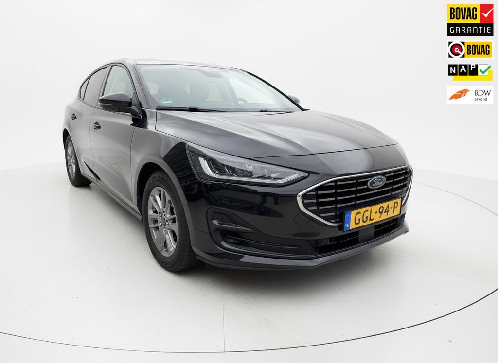 Ford FOCUS 1.0 EcoBoost Hybrid Titanium|Groot scherm|Parkeer, 125 pk, Gebruikt, Euro 6, Zwart