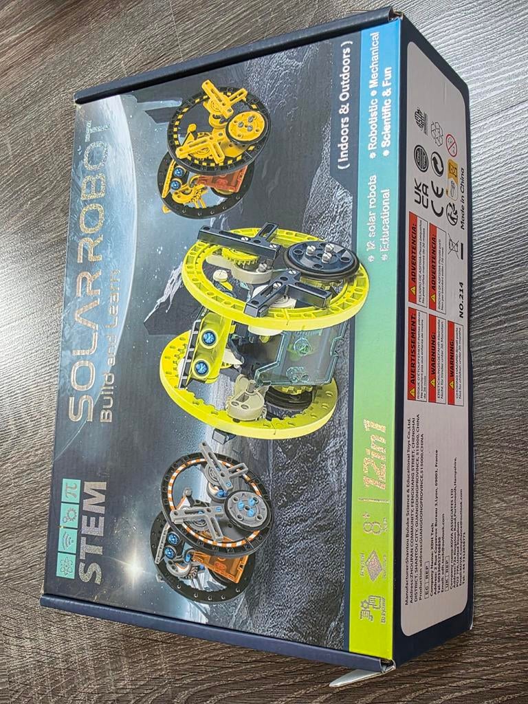 Solar Robot Bouw- en Leerset - 12-in-1 STEM Educatief NIEUW, Ophalen of Verzenden, Nieuw, Bouwen