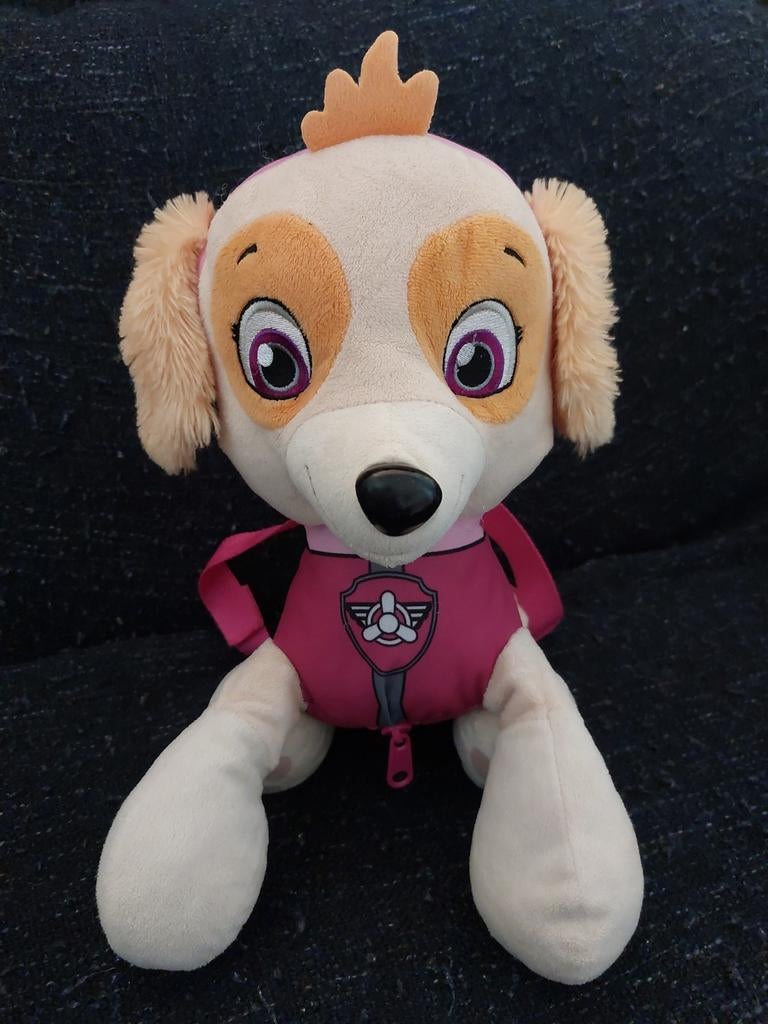 Paw Patrol Skye knuffel rugzak peuter tas Nickelodeon, Kinderen en Baby's, Speelgoed | Knuffels en Pluche, Gebruikt, Overige typen