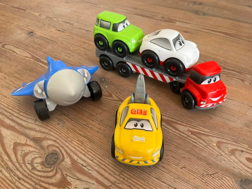 Abrick auto’s oplegger vliegtuig takel Speelgoed Voertuigen, Kinderen en Baby's, Speelgoed | Speelgoedvoertuigen, Ophalen of Verzenden