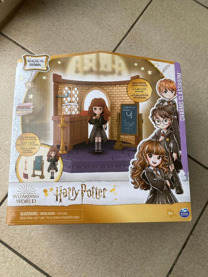 Harry Potter Wizarding World - Charms Classroom - Hermelien, Verzamelen, Harry Potter, Nieuw, Actiefiguurtje, Ophalen of Verzenden