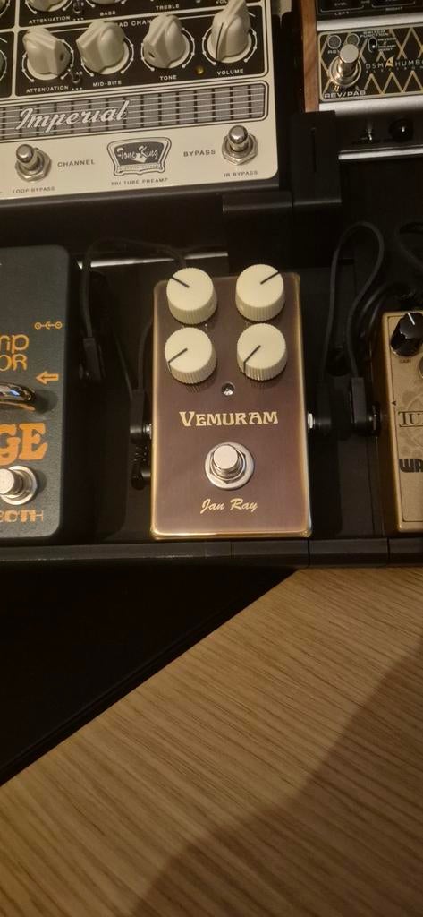 Delen Vemuram Jan Ray Overdrive, Verzenden, Zo goed als nieuw, Distortion, Overdrive of Fuzz