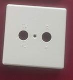 antennedoos afdekplaat stopcontact tv coax cai ptt sat, Verzenden, Nieuw