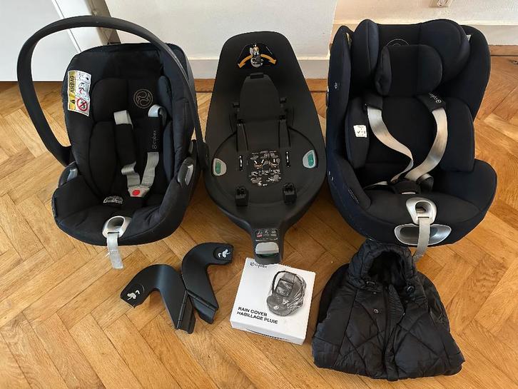 Complete Cybex autostoel set (Base Z + Cloud Z + Sirona Z2), Kinderen en Baby's, Autostoeltjes, Zo goed als nieuw, Overige merken