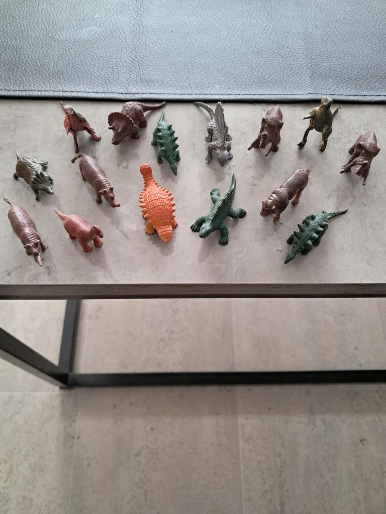 Prehistorische dieren 15 stuks in nieuw staat, Ophalen of Verzenden, Nieuw