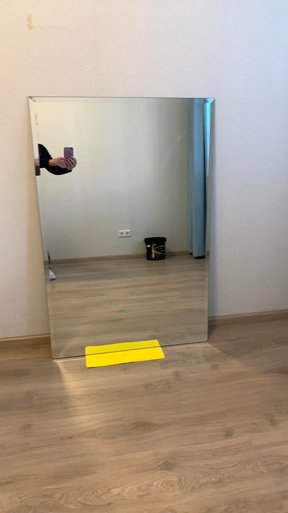 Losse spiegel, Gebruikt, 100 tot 150 cm, Ophalen of Verzenden, 75 tot 100 cm