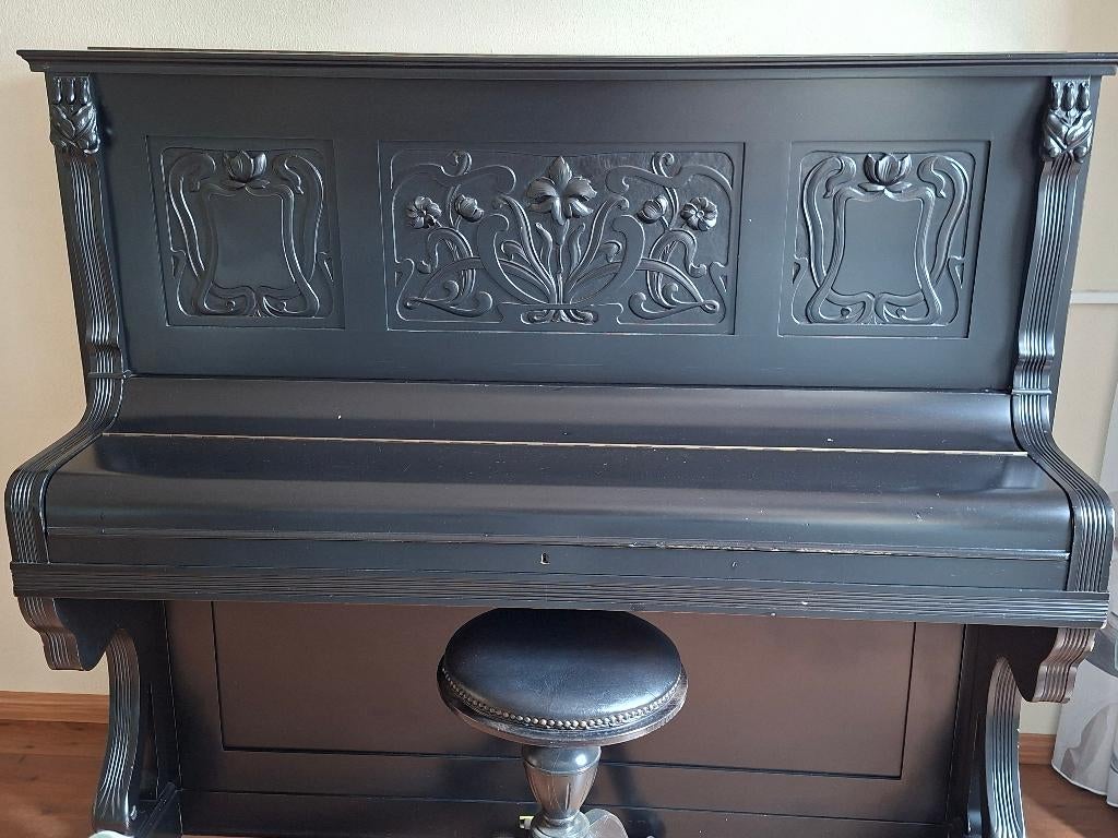 Piano gebruikt, Ophalen, Gebruikt, Zwart, Piano