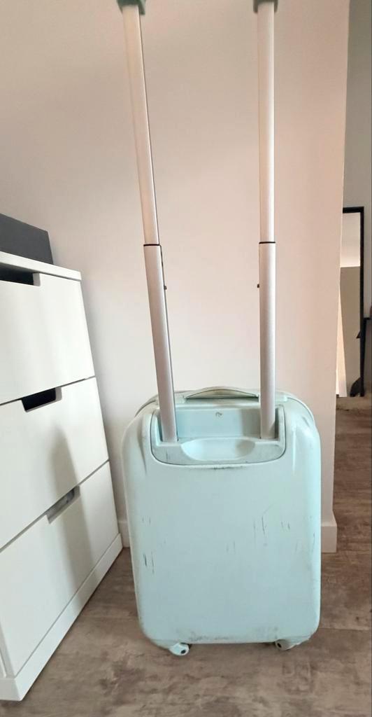 CarryOn handbagage koffer lichtblauw/mintblauw, Sieraden, Tassen en Uiterlijk, Tassen | Reistassen en Weekendtassen, Gebruikt
